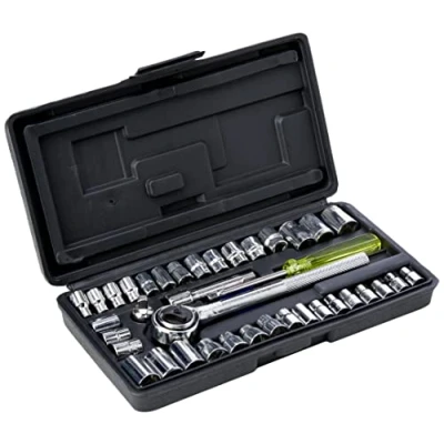 Image de Blue Spot 01535 40 pièces 1/10,2 cm et 3/20,3 DIY Socket Set