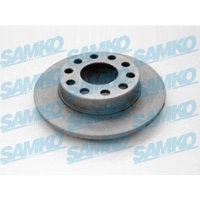 Image de SAMKO A1007PR Disque de frein 245 10 5 plein revêtu AUDI: A4 B6 Avant, B7 Berline