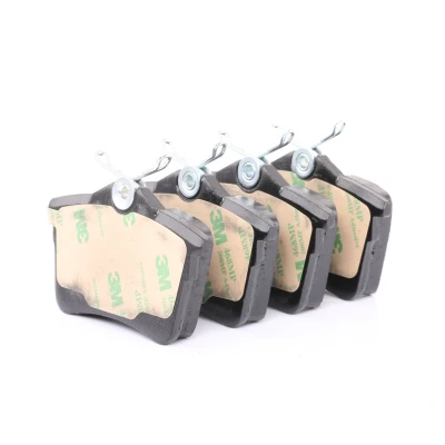 Image de VALEO 302116 Jeu de plaquettes frein FIRST Essieu arrière contact signal d&#039;usure exclu avec tôle anti bruit CITROËN: Berlingo II, C4 II 5 portes