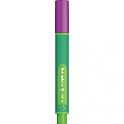 Image de SCHNEIDER Lot de 3 Stylos Feutre Fibre Combinable Link It 1,0 Pourpre Electric