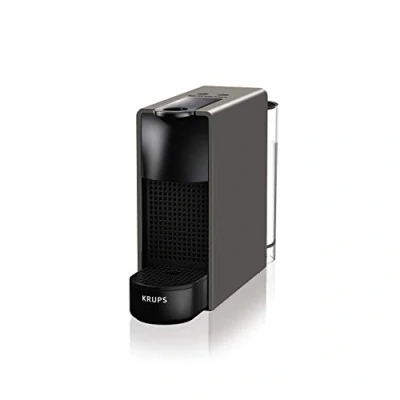 Image de Nespresso Mini machine à café capsules Krups XN110BRD Essenza 0,6 L 19 bars mode économie d&#039;énergie gris classe énergétique A