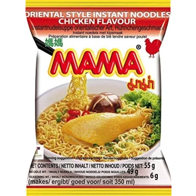 Image de Mama, Nouilles ramen (Poulet) 24 sur 55 gr. (Total 1320 gr.)