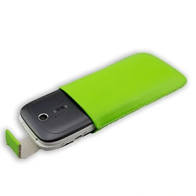 Image de caseroxx Slide Poche pour Doro 6525/6530 / 6531, Housse de Protection Smartphone (Slide Coloris Vert)