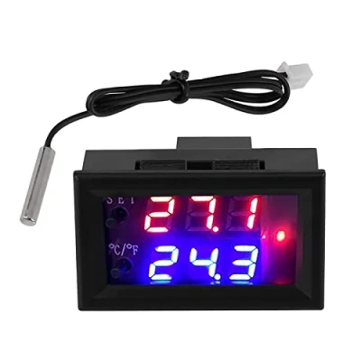 Image de DC 12V Thermostat Numérique Contrôleur de Température Tout Usage avec Capteur, Plage Mesure la Température: 50 ℃ 110
