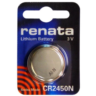 Image de 1 x Renata 2450 fabriquée en Suisse au Lithium