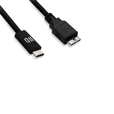 Image de D2 Diffusion D2USBCMICROB100N câble USB 1 m 3.2 Gen 2 (3.1 2) C Micro A Noir