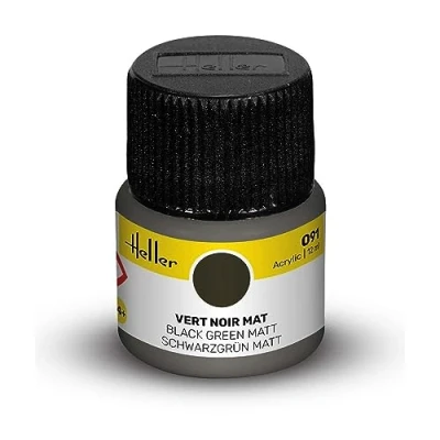 Image de Heller 9091 Maquette Vert Noir Mat