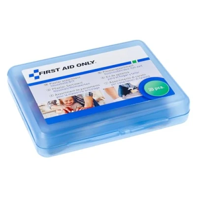 Image de First Aid Only plaster set « household/do it yourself » (20 pièces) 20 plâtres de tailles et formes différentes dans une boîte plâtre refermable P 10022
