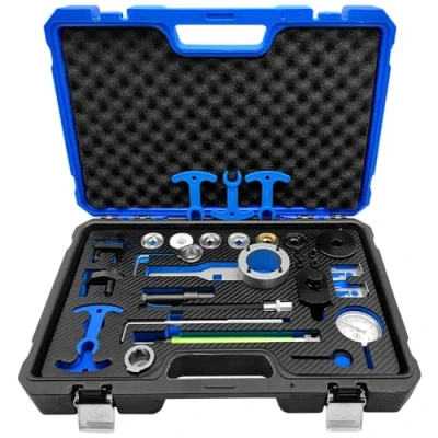 Image de ZKTOOL 32 Pièces Outils d&#039;Alignement d&#039;arbre à Cames, Compatible avec Audi VW 1.8 2.0 TSI TFSI EA888 Ensemble Complet, OEM T10352 T40196 T40271 T10368, Outil de Remplacement Chaîne
