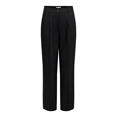 Image de ONLY Onlmathilda WIDE PANT Pantalon classique, Femme, Taille: 34, Black