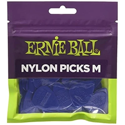 Image de Ernie Ball P09131 Lot de 50 médiators moyens en nylon, moulés par injection, 0,72 mm