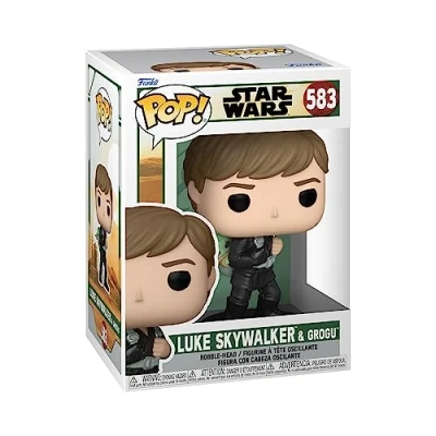 Image de Star Wars Luke Skywalker avec Grogu Pop ! Vinyle