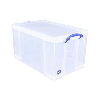 Image de Really Useful Box Boîte à fiche en polypropylène 84 L Transparent