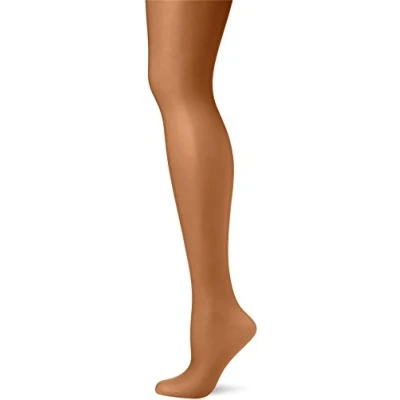 Image de Pretty Polly Nylons 10d Gloss Tights Collants, 10 DEN, Noir (Blk Barely Black), Medium (Lot de 3) Femme