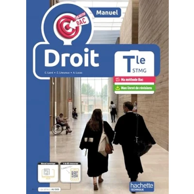 Image de Objectif Bac Droit Terminale STMG (manuel) éd. 2024 (Relié)