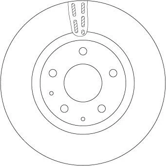 Image de TRW Disque de frein MAZDA: 3 3/5 portes, CX 3, 30 295mm 25mm 5 114,3mm ventilé peint DF6575 B45G26251B,BDWK33251,BEET33251 Disques frein,
