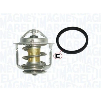 Image de MAGNETI MARELLI 352317003350 Thermostat d&#039;eau 82 48 avec joint d&#039;étanchéite NISSAN: Almera 1 Hatchback, 100NX, II 3/5 portes