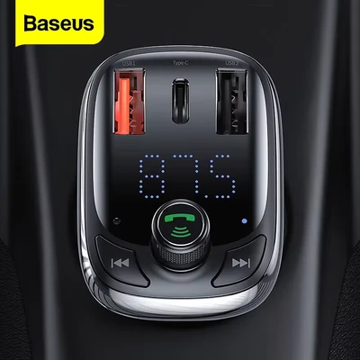 Image de Lecteur MP3 Bluetooth pour voiture Baseus en forme de T S 13