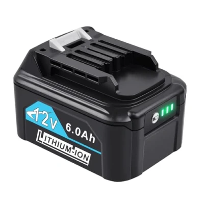 Image de Tecmana 10,8V/12V 5.0Ah Batterie pour Makita BL1041B BL1040 BL1020B