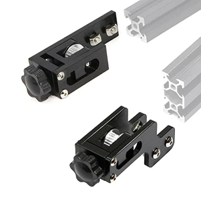 Image de Zeberoxyz Tendeur de Courroie synchrone à axe X + 4020 Profile en Y pour pièces d&#039;imprimante 3D Ender 3 Aluminium (X2020+Y4020)