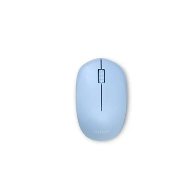 Image de Souris d&#039;ordinateur filaire Nilox NXMOWI4012 Technologie optique Bleu