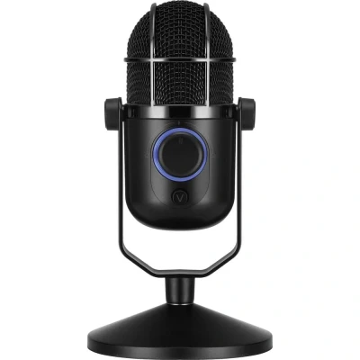 Image de Thronmax Mdrill Dome (M3) Microphone à condensateur (Noir) pour des enregistrements HD Professionnels (48 kHz) de qualité Studio Podcast / Streaming Chat Gameplay Youtube etc.