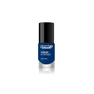 Image de Glam&#039;Up Paris Vernis à Ongles Ultra Brillance Longue Tenue Séchage Rapide N121 Bleu Jean