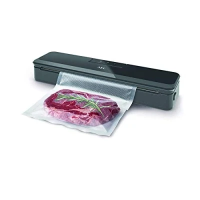Image de AEG Appareil de mise sous vide (scellage rapide et fort des aliments, fonction pulse, pas bulles d&#039;air)
