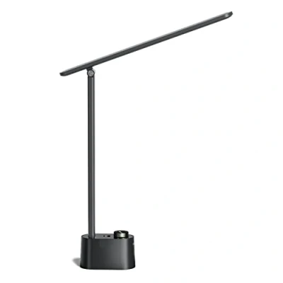 Image de Honeywell lampe de bureau avec port chargement USB chevet à intensité variable pour la maison, le bureau, petite table portable pliable adultes, lecture, travail, HWT H01