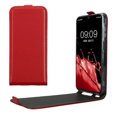 Image de kwmobile Étui pour liseuse électronique Compatible avec Samsung Galaxy A15 5G Housse Protection Rouge foncé