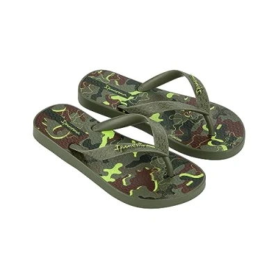 Image de Ipanema TEMAS XIV Kids Flip Flop, Green/Brown, 38 EU