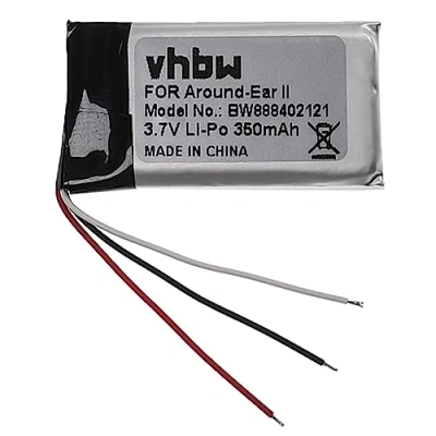 Image de vhbw Batterie Compatible avec Bose AE2 Casque Audio, écouteurs sans Fil (350mAh, 3,7V, Li polymère)
