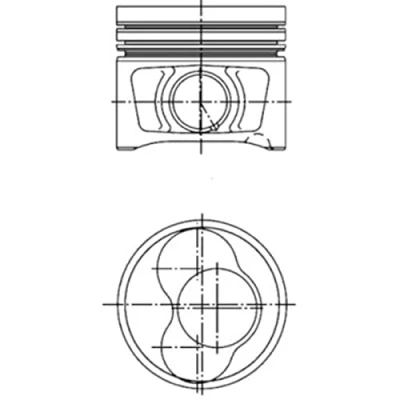 Image de Piston KOLBENSCHMIDT 40408620