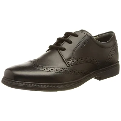 Image de Geox Garçon Jr Federico A Chaussures, Black, 34 EU