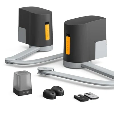Image de EXTEL Motorisation connectée à Bras articulés pour Portail battant : 2.5m/250kg par XB250 Umii 761005