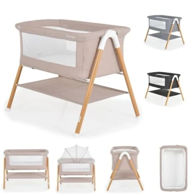 Image de Moni lit d&#039;appoint Kalinihta Matelas avec Fermeture éclair, moustiquaire, Coloris:Bronzer