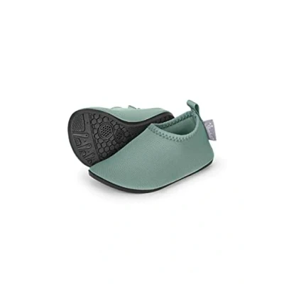 Image de Replay Garçon Unisex Kinder Chaussures Aquatiques Unies Semelle de Mocassin, Vert foncé, 30 EU