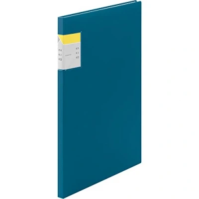 Image de King Jim Kakiko Classeur 20 pochettes transparentes Bleu marine Format A4