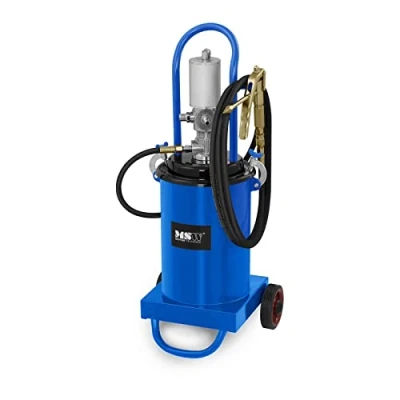 Image de MSW Pompe À Graisse Pneumatique Professionnelle Appareil Graissage Lubrification Pro G 12 (12 L, 240 320 Bars, Compression 40:1, Débit 0,75 l/Min)