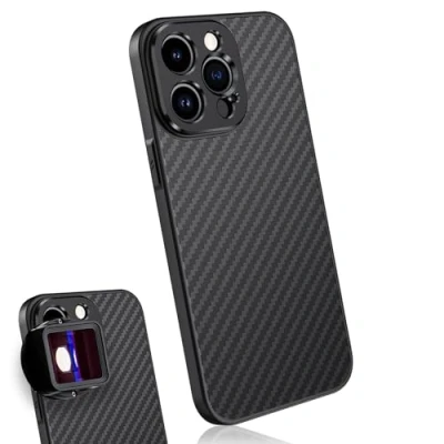 Image de Étui pour Objectif 17 mm iPhone 15 Pro Max Carbone