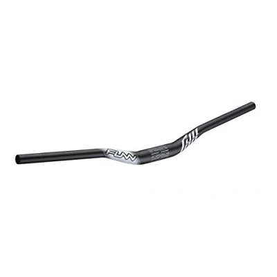 Image de Funn Full On cintre VTT avec collier de serrage 35 mm et largeur 785 mm, rehaussé en alliage solide léger pour VTT, BMX vélo route, rehausse 30 (Noir)