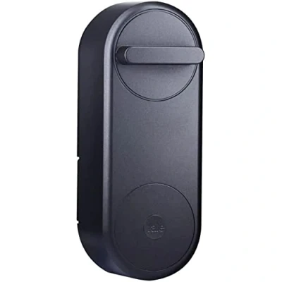 Image de Yale 05/101200/MB Serrure CONNECTEE LINUS NOIR MAT design sécurisée et ouverture sans clés