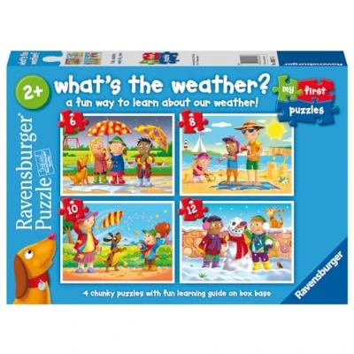 Image de Ravensburger 3057 Puzzle Weather My First pour Enfants de 2 Ans et Plus (2, 3, 4 5 pièces)