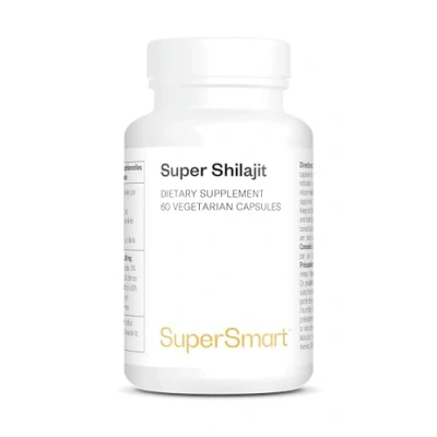 Image de Super Shilajit (Primavie ®) Capsule Tonique Ayurvédique Booste la Vitalité et l&#039;Énergie Contribue à Augmenter Biodisponibilité de CoQ10 ainsi que l&#039;Endurance Physique Vegan Supersmart