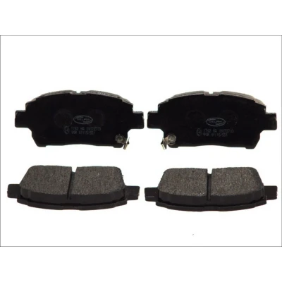Image de DELPHI LP1742 Jeu de plaquettes frein avec indicateur d&#039;usure tôle anti bruit sans accessoires TOYOTA: Yaris I 3/5 portes