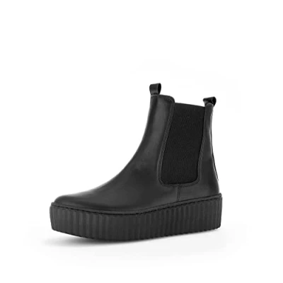 Image de Gabor Bottines Chelsea pour femme, Noir 01., 38 EU
