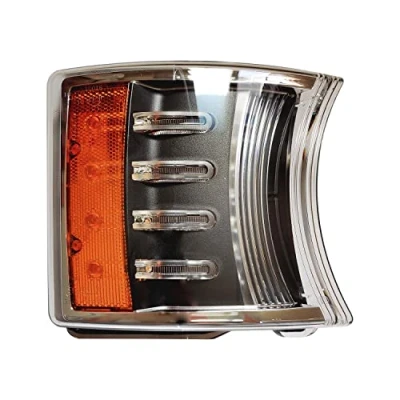 Image de VNVIS Droit/Gauche LED des feux de circulation diurne 24V, 12W + signal clignotant feu pour Scania R/P 2013 2016