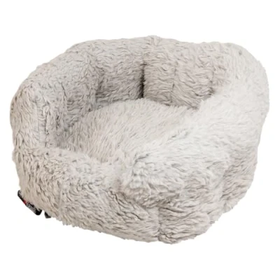 Image de JACK AND VANILLA, Panier pour Chien, Modèle Shell Basket, Couleur Gris, Taille L, 55 x 42 cm