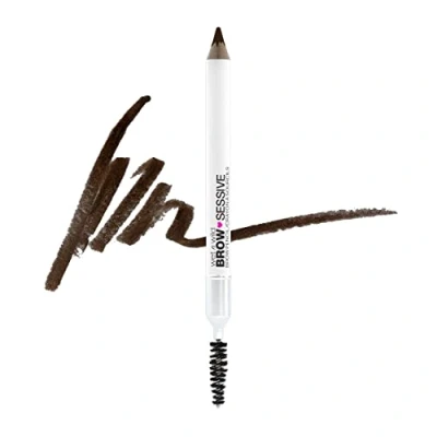 Image de wet n wild Crayon à sourcils Brow Sessive, double extrémité avec brosse pour fins et épais, Effet look naturel, Couleur modulable, Brun Foncé