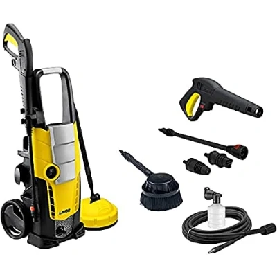 Image de LAVOR Nettoyeur Haute Pression Eau Froide Galaxy 150 avec Brosse Rotative et Accessoire Lave Sols, Bar Max, Débit 450 l/h Max